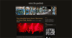 Desktop Screenshot of enterthegoatlady.com